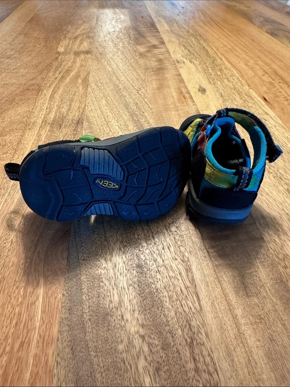 KEEN Kids' Multicolor Closed-Toe Sandals - Blue/Multi